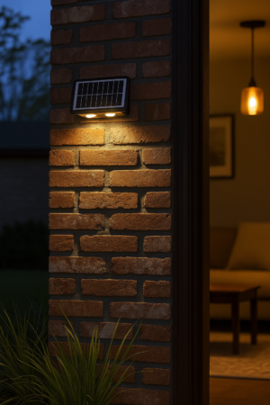 APLIQUE LED EXTERIOR LUZ SOLAR ZEN