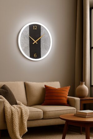 APLIQUE DE PARED LED RELOJ TEMPO LUMINOSO