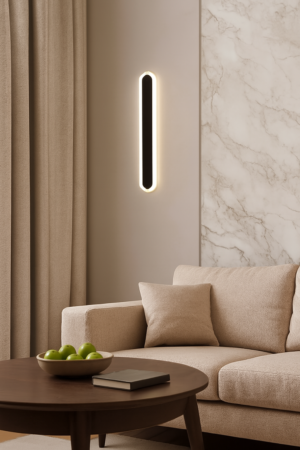 APLIQUE DE PARED LED OVAL VERTICAL