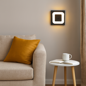 APLIQUE DE PARED LED SENSOR CUADRADO