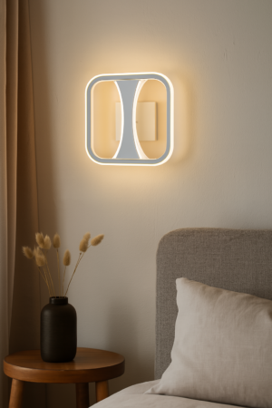 APLIQUEDE PARED LED  NUDO CUADRADO