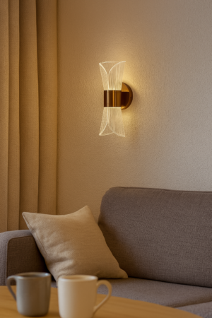 APLIQUE DE PARED LED RELOJ DE ARENA