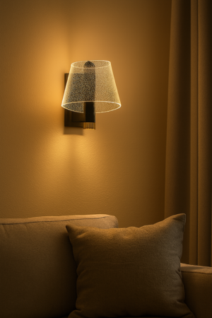 APLIQUE DE PARED LED  ILUSIÓN CÓNICA