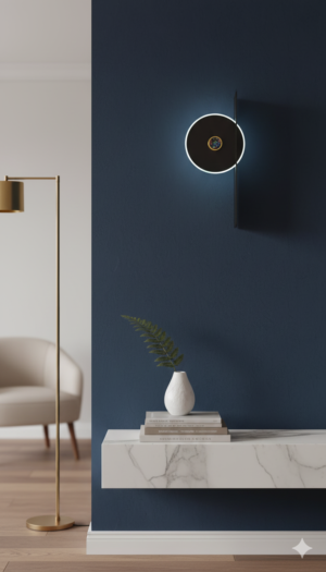 APLIQUE DE PARED LED ECLIPSE GEOMÉTRICO