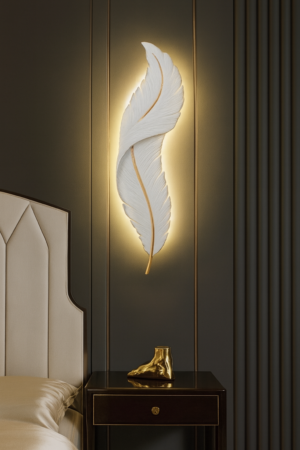 APLIQUE DE PARED PLUMA