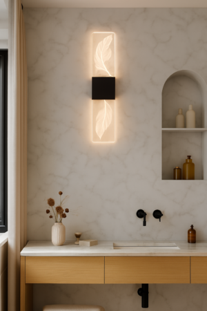 APLIQUE DE PARED LED DÚO HOJA