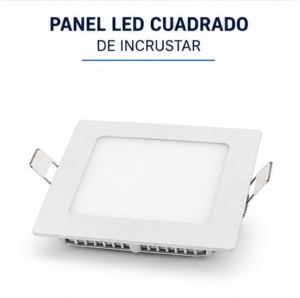PANEL LED CUADRADO INCRUSTAR