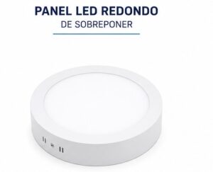 PANEL LED REDONDO SOBREPONER