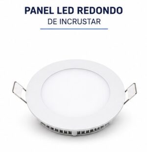 PANEL LED REDONDO DE INCRUSTAR