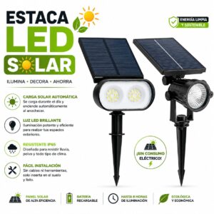 Estacas Led Solar