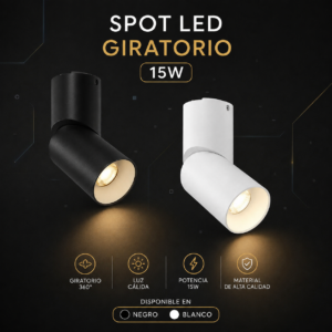 Spot LED Giratorio 15W