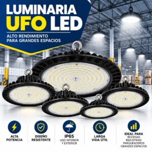 Luminaria LED Industrial UFO